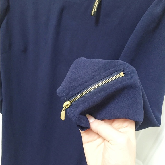 Laundry Navy Long Sleeve Dress - Picture 4 of 5